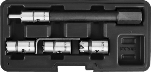 Jeu de fraises pour siège d'étanchéité d'injecteur SW-Stahl, universelles, 03683L