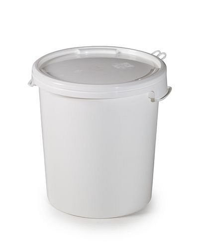 Hobbock DENIOS UN en polypropylène (PP), volume de 30 litres, blanc, 251-255