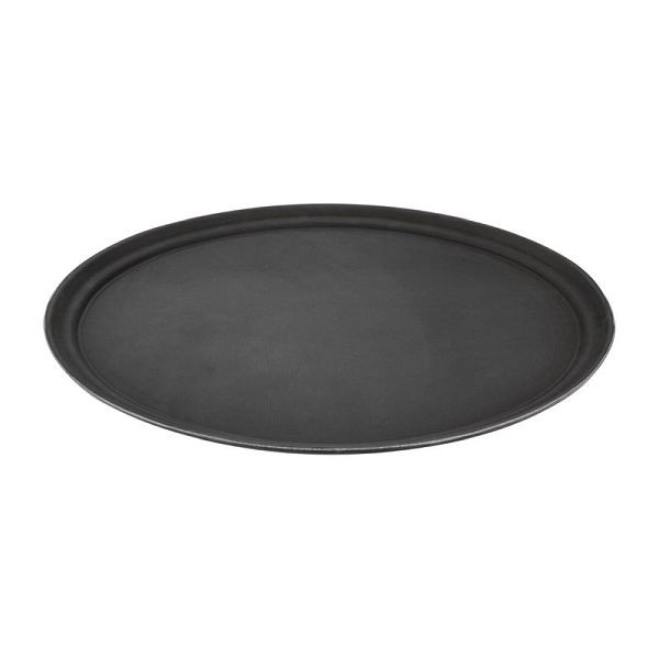 OLYMPIA Kristallon plateau de service ovale antidérapant 68,5 x 56 cm, C162