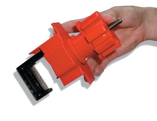 DENIOS Petite vanne d'arrêt pour leviers de verrouillage, poignées en T et autres dispositifs mécaniques, 209708