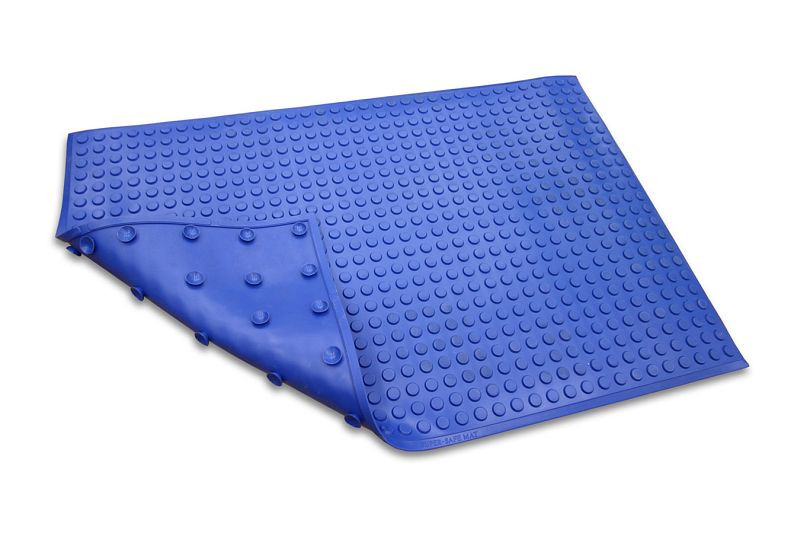Tapis Ergomat Super-Safe Smooth Bleu, longueur 90 cm, largeur 60 cm, SSM6090G