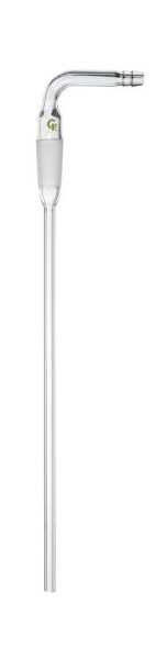 Tuyau d'arrivée de gaz Rettberg, noyau NS 29/32, verre borosilicaté 3.3, 134037321