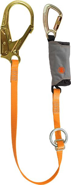 Skylotec I-TIE BACK, orange avec anneau SKYSAFE PRO TIE BACK, SNAP HOOK / KOBRA TRI, L-0571-1