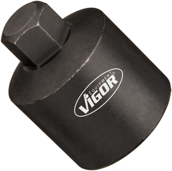 Insert de clé à douille VIGOR, carré creux 10 mm (3/8"), profil à six pans extérieurs, 8 mm, longueur : 24 mm, V7158-2