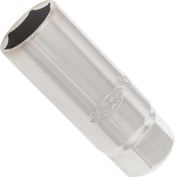 Insert de bougie d'allumage VIGOR, carré creux 10 mm (3/8"), profil hexagonal extérieur, 18 mm, V2613N