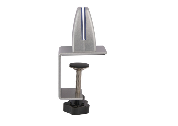 Pince de table Eichner pour paroi de protection hygiénique, argent, 9127-01835-050