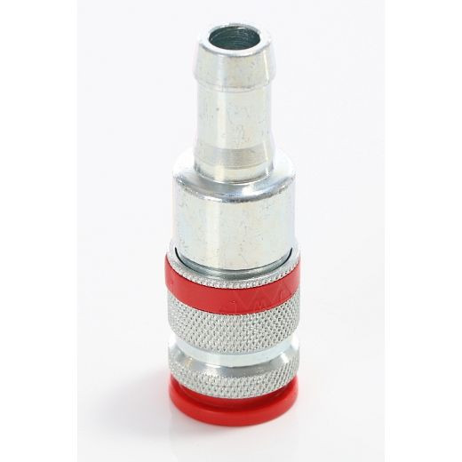 Raccord en acier JWL série 520, DN 7, 8, avec embout de tuyau 13 mm, 41219