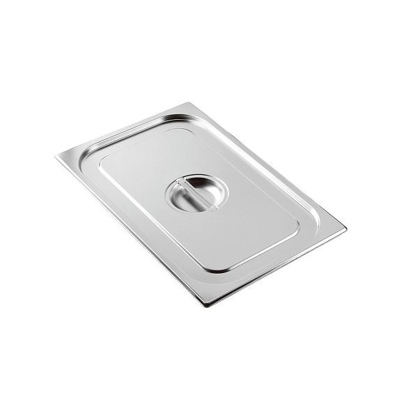 Vaiotec TOPLINE Couvercle gastronorme GN 1/1, acier inoxydable AISI 304, 53x32,5x2 cm, 10615
