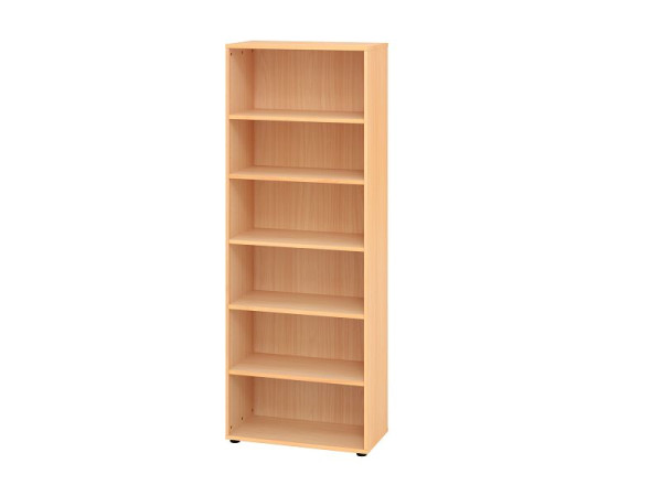 Étagère Hammerbacher 6OH 968RE hêtre, 80 x 40 x 215,4 cm, V968RE/6