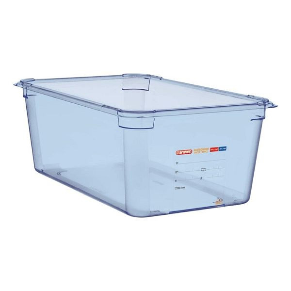 Araven GN1 / 1 bac alimentaire bleu 200mm, GP591