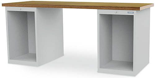 Etabli Bedrunka+Hirth, R 18-24, dimensions en mm (LxPxH) : 2000 x 750 x 859, serrure à cylindre avec 2 x clés, 03.20.580.002