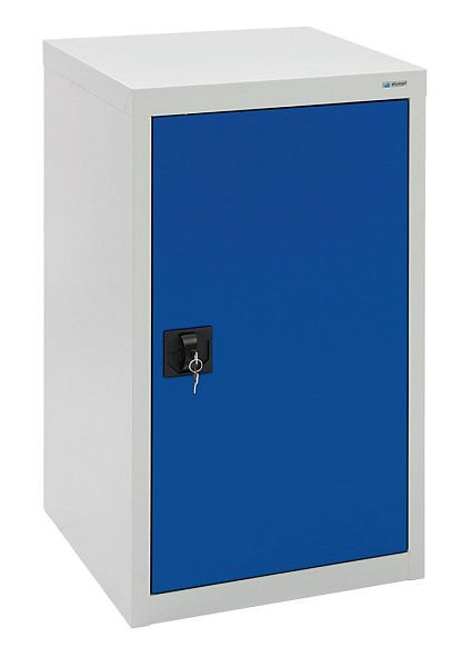 armoire à portes battantes émoussées MovaFlex I, 7035/5010, 2 étagères, largeur 500 mm, 7801074