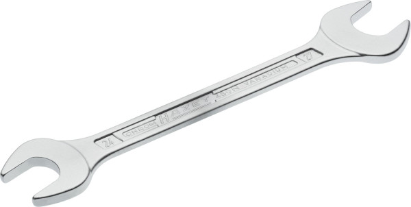 Clé à fourche double Hazet, profil hexagonal extérieur, 24 x 27 mm, 450N-24X27