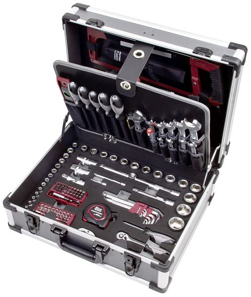 Mallette à outils Kraftwerk B147, 1/4 "+1/2", 158 pièces, 202.147.000