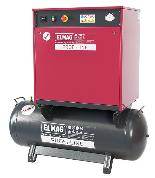 Compresseur ELMAG PROFI-LINE 'SILENT', PL-S 1100/10/270 - appareil compact, 10126