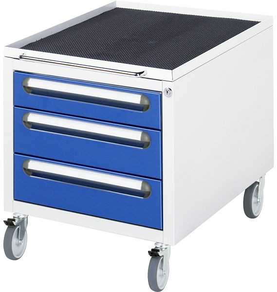 Roll-conteneur RAU série E, 3x tiroir, 480x450x600 mm, E-US-2-3A-M.11