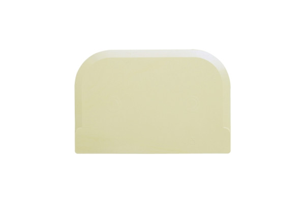 Grattoir à crème Schneider, ABS, ivoire, taille : 151 x 102 mm, 227356