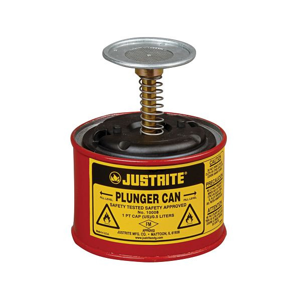 Humidificateur de rechange Justrite 1008, 12,4 cm x 13,3 cm, rouge, JUT10008RD