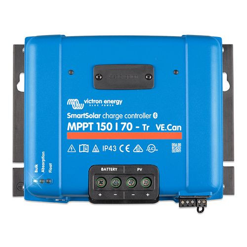 Contrôleur de charge solaire Victron Energy MPPT SmartSolar 150/70-Tr, 1-67-012090, SCC115070211