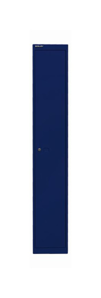 Bureau armoire Bisley, 1 compartiment, 1 compartiment, bleu oxford, CLK121639