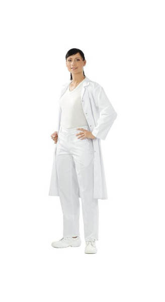 Pantalon femme Planam Food, blanc pur, taille 52, 5331052