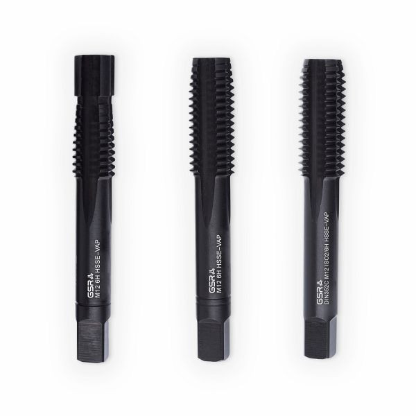 GSR jeu de tarauds à main filetage métrique DIN 2184-2 (DIN 352) droite HSSE M 14 VAP, 00813260
