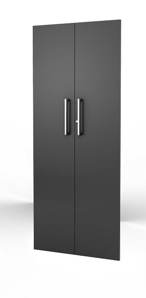 Portes d'entrée Kerkmann 5 OH, forme 4, L 760 x P 16 x H 1760 mm, anthracite, 13455513