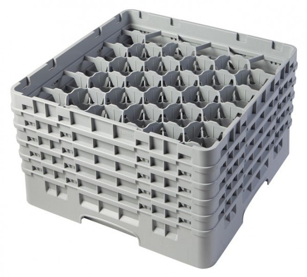 Panier de lavage Cambro 30 compartiments Camrack® 25,7 cm, gris clair, SU: 2 pièces, 30S958151
