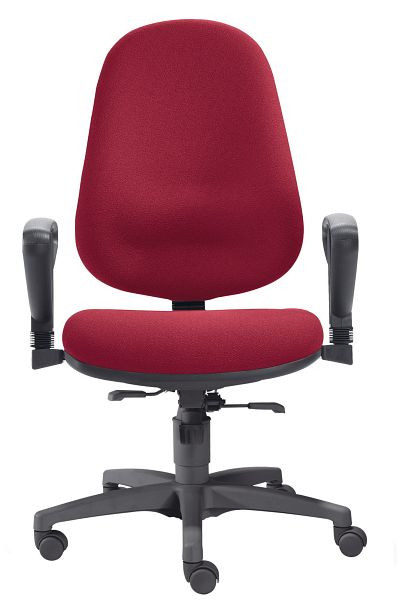 SITWELL PROFI Ultra, bordeaux, chaise de bureau sans accoudoirs, SY-10.000-M-88-104-00-44-10