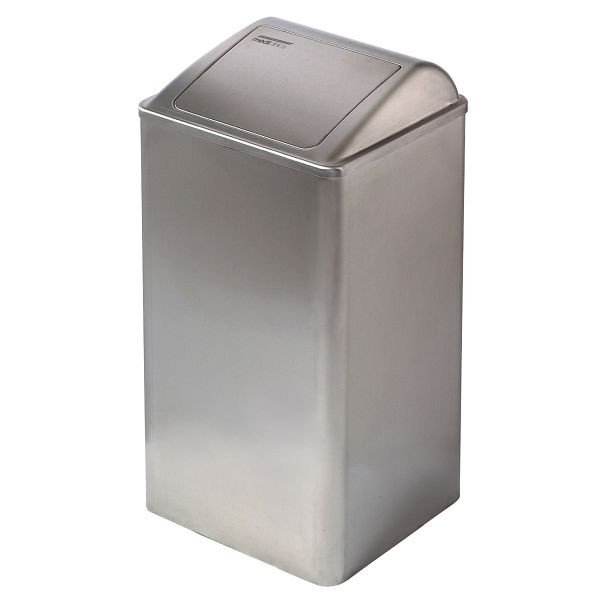 Conteneur à déchets KEMMLIT 0065, acier inoxydable brossé, 252.427