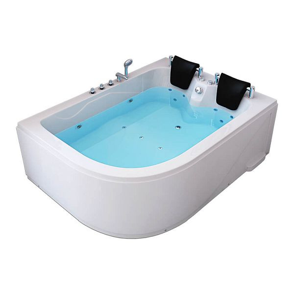 HOME DELUXE Bain à remous intérieur BLUE OCEAN - XL 180 x 120 cm Gauche, 4826