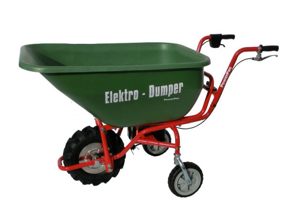 Brouette sans fil PowerPac ED120 avec auge 180L, cuve ED120 180ltr.