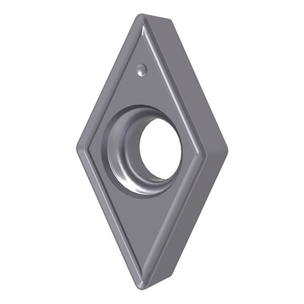 Plaquette indexable ELMAG HM DCMT 070204, pour porte-pince SDJCR 93°10x10 / 12x12 / 16x16 et S DQCR 8 / 10 / 12 / 16, 88357