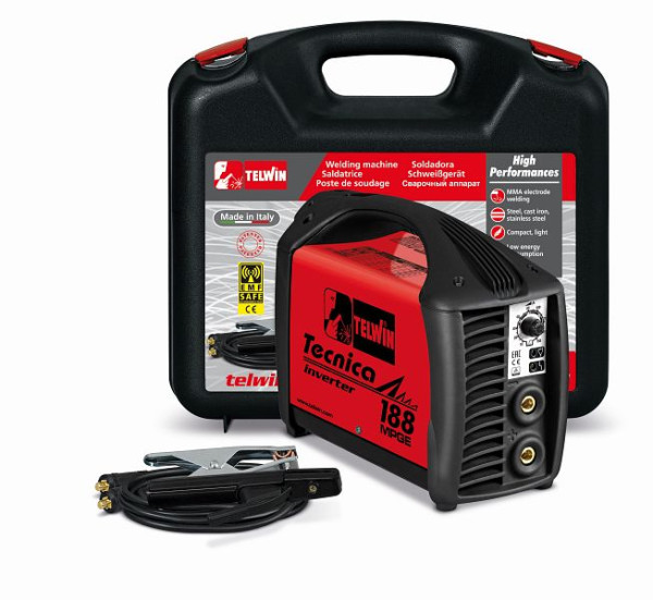 Poste à souder à onduleur Telwin TECNICA 188 MPGE 230 ACX, 816212