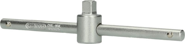 KS Tools Poignée en T 1/4" avec curseur, 110 mm, 911.1425