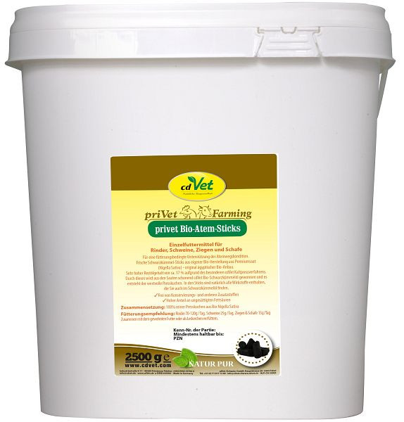 cdVet troène bâtonnets respiratoires bio 2,5 kg, 4859
