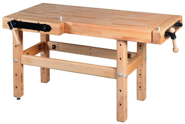 Etabli en bois de pin PROFI II, 2650x790x900mm, Profi II 2500/19