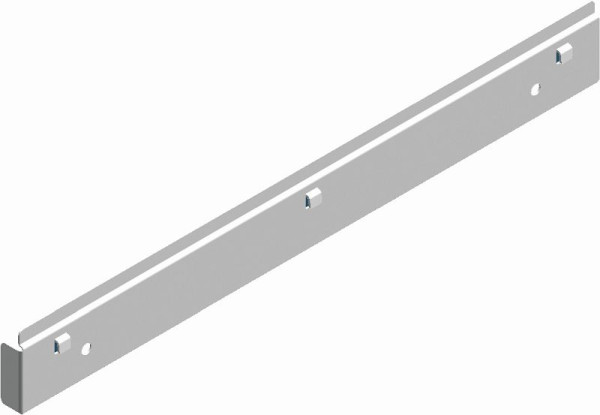 Support Kunzer pour boîtes en plastique L440xL54xH15,5mm pour perforation de paroi arrière 10x10mm, WES1708.1