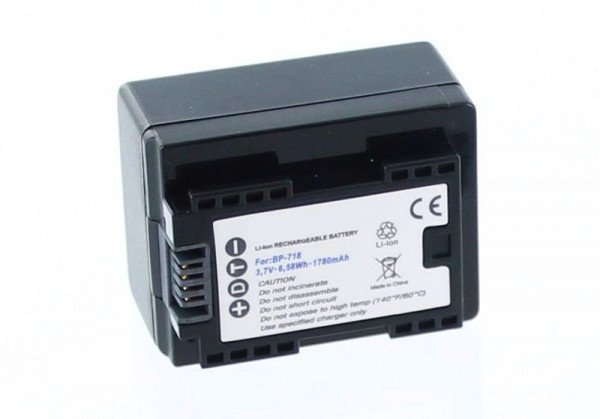 Batterie AGI compatible avec CANON LEGRIA HF M56, 92312