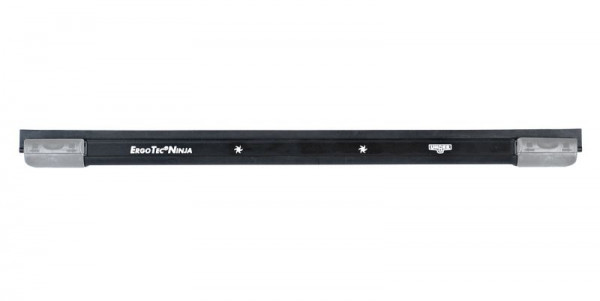 UNGER ErgoTec®-NINJA rail en aluminium 30cm, avec caoutchouc souple, UE : 5 pièces, AC300