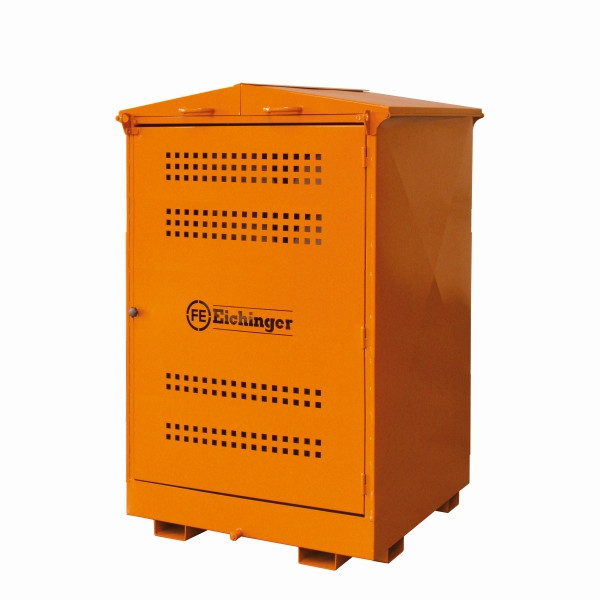 Dépôt industriel de protection de l'environnement Eichinger, dimensions 1780 x 1580 x 2340 mm, 3030.12 orange pur, 30301200000000