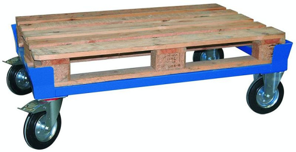 Châssis palettes KLW de conception robuste, zone de chargement : 1200 x 800 mm L x l, hauteur de la zone de chargement 280 mm, capacité de charge 500 kg, 8623-1208P-FG01