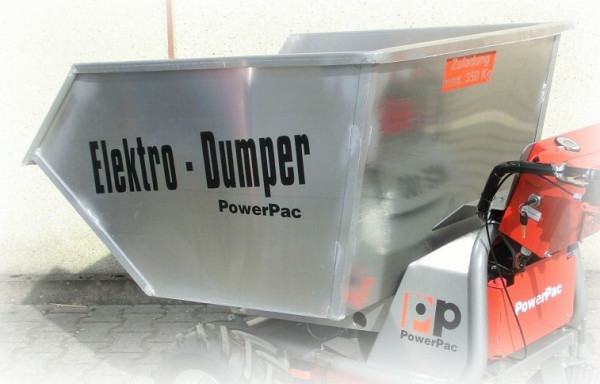 Plateau de matériau léger PowerPac 450 L aluminium pour MCE400, MCE133MMC