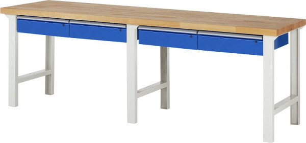 Etabli RAU série 7000 - modèle 7002-1, L2500 x P700 x H840 mm, 03-7002A1-257B4S.11
