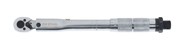 Clé dynamométrique SW-Stahl, 1/4", 5-25 Nm, réversible, 03920L