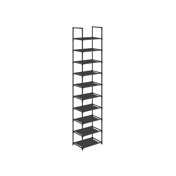 SONGMICS étagère à chaussures 10 niveaux 33 x 33 x 173 cm, LSR110B02