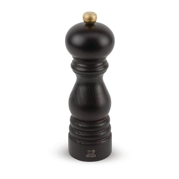 Moulin à sel Peugeot bois foncé 18cm, P025