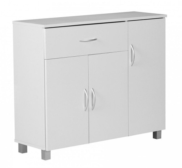 Buffet design Wohnling JARRY 90 x 75 x 30 cm blanc, WL1.334
