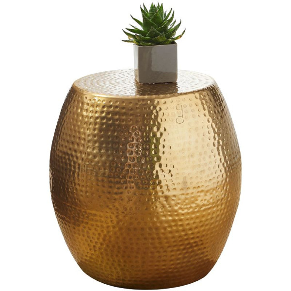 Wohnling table d'appoint PEDRO 42 x 42 x 42 cm aluminium or oriental rond, WL5.468