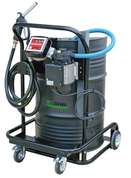 ZUWA VISCOTROLL 70 avec compteur K33, chariot avec pompe à palettes pour décantation d'huile, débit 25 l/min, P26311
